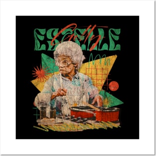 VINTAGE POP RETRO -Estelle Getty COOcking-  STYLE 70S Posters and Art